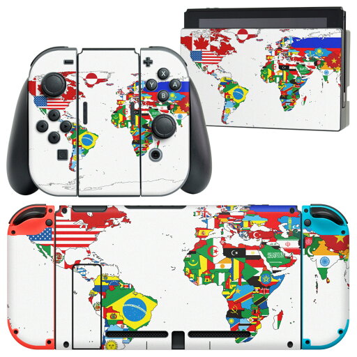 igsticker Nintendo Switch 用 デザインスキンシール 任天堂 ニンテンドー スイッチ 専用 本体ドック Joy-Con Joycon ジョイコン 専用 ゲーム機 カバー アクセサリー フィルム ステッカー 013184 地図 世界地図 igsticker Nintendo Switch 用 デザインスキンシール 任天堂 ニンテンドー スイッチ 専用 本体ドック Joy-Con Joycon ジョイコン 専用 ゲーム機 カバー アクセサリー フィルム ステッカー 013184 地図 世界地図