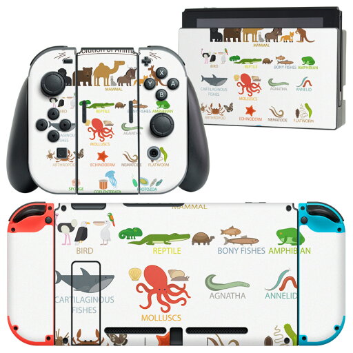 igsticker Nintendo Switch 用 デザインスキンシール 任天堂 ニンテンドー スイッチ 専用 本体ドック Joy-Con Joycon ジョイコン 専用 ゲーム機 カバー アクセサリー フィルム ステッカー 013223 動物 生き物 海 igsticker Nintendo Switch 用 デザインスキンシール 任天堂 ニンテンドー スイッチ 専用 本体ドック Joy-Con Joycon ジョイコン 専用 ゲーム機 カバー アクセサリー フィルム ステッカー 013223 動物 生き物 海