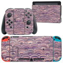igsticker Nintendo Switch 用 デザインスキンシール 任天堂 ニンテンドー スイッチ 専用 本体ドック Joy-Con Joycon ジョイコン 専用 ゲーム機 カバー アクセサリー フィルム ステッカー 013272 模様 柄 カラフル(2)