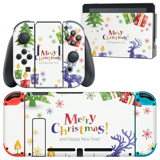 igsticker Nintendo Switch 用 デザインスキンシール 任天堂 ニンテンドー スイッチ 専用 本体ドック Joy-Con Joycon ジョイコン 専用 ゲーム機 カバー アクセサリー フィルム ステッカー 013825 クリスマス ツリー トナカイ igsticker Nintendo Switch 用 デザインスキンシール 任天堂 ニンテンドー スイッチ 専用 本体ドック Joy-Con Joycon ジョイコン 専用 ゲーム機 カバー アクセサリー フィルム ステッカー 013825 クリスマス ツリー トナカイ