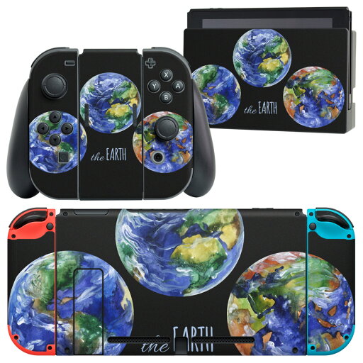 igsticker Nintendo Switch 用 デザインスキンシール 任天堂 ニンテンドー スイッチ 専用 本体ドック Joy-Con Joycon ジョイコン 専用 ゲーム機 カバー アクセサリー フィルム ステッカー 014027 地球 宇宙 igsticker Nintendo Switch 用 デザインスキンシール 任天堂 ニンテンドー スイッチ 専用 本体ドック Joy-Con Joycon ジョイコン 専用 ゲーム機 カバー アクセサリー フィルム ステッカー 014027 地球 宇宙