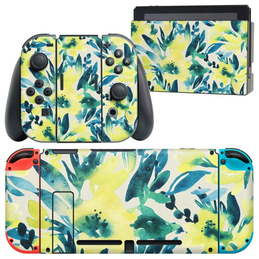 igsticker Nintendo Switch 用 デザインスキンシール 任天堂 ニンテンドー スイッチ 専用 本体ドック Joy-Con Joycon ジョイコン 専用 ゲーム機 カバー アクセサリー フィルム ステッカー 014029 花 黄色 igsticker Nintendo Switch 用 デザインスキンシール 任天堂 ニンテンドー スイッチ 専用 本体ドック Joy-Con Joycon ジョイコン 専用 ゲーム機 カバー アクセサリー フィルム ステッカー 014029 花 黄色