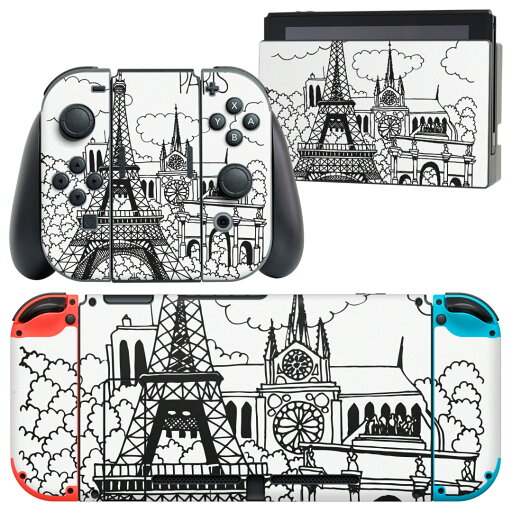 igsticker Nintendo Switch 用 デザインスキンシール 任天堂 ニンテンドー スイッチ 専用 本体ドック Joy-Con Joycon ジョイコン 専用 ゲーム機 カバー アクセサリー フィルム ステッカー 014201 パリ 外国 塔 igsticker Nintendo Switch 用 デザインスキンシール 任天堂 ニンテンドー スイッチ 専用 本体ドック Joy-Con Joycon ジョイコン 専用 ゲーム機 カバー アクセサリー フィルム ステッカー 014201 パリ 外国 塔