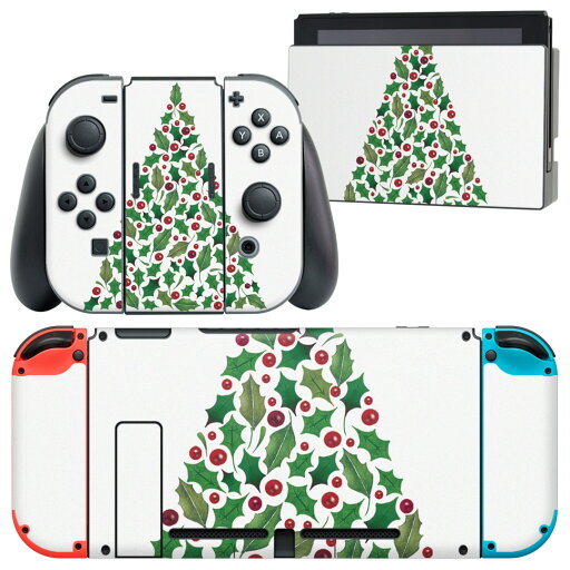igsticker Nintendo Switch 用 デザインスキンシール 任天堂 ニンテンドー スイッチ 専用 本体ドック Joy-Con Joycon ジョイコン 専用 ゲーム機 カバー アクセサリー フィルム ステッカー 014425 クリスマス ツリー igsticker Nintendo Switch 用 デザインスキンシール 任天堂 ニンテンドー スイッチ 専用 本体ドック Joy-Con Joycon ジョイコン 専用 ゲーム機 カバー アクセサリー フィルム ステッカー 014425 クリスマス ツリー