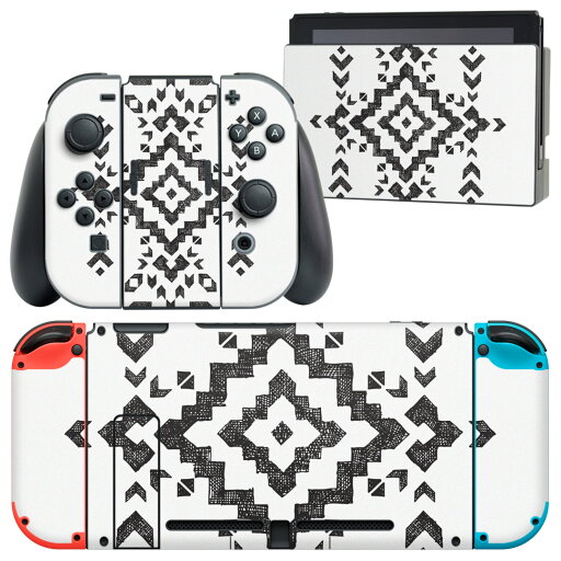 igsticker Nintendo Switch 用 デザインスキンシール 任天堂 ニンテンドー スイッチ 専用 本体ドック Joy-Con Joycon ジョイコン 専用 ゲーム機 カバー アクセサリー フィルム ステッカー 014481 ネイティブ柄 模様 igsticker Nintendo Switch 用 デザインスキンシール 任天堂 ニンテンドー スイッチ 専用 本体ドック Joy-Con Joycon ジョイコン 専用 ゲーム機 カバー アクセサリー フィルム ステッカー 014481 ネイティブ柄 模様