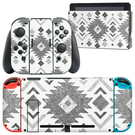 igsticker Nintendo Switch 用 デザインスキンシール 任天堂 ニンテンドー スイッチ 専用 本体ドック Joy-Con Joycon ジョイコン 専用 ゲーム機 カバー アクセサリー フィルム ステッカー 014492 ネイティブ柄 模様 igsticker Nintendo Switch 用 デザインスキンシール 任天堂 ニンテンドー スイッチ 専用 本体ドック Joy-Con Joycon ジョイコン 専用 ゲーム機 カバー アクセサリー フィルム ステッカー 014492 ネイティブ柄 模様