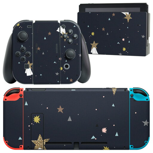 igsticker Nintendo Switch 用 デザインスキンシール 任天堂 ニンテンドー スイッチ 専用 本体ドック Joy-Con Joycon ジョイコン 専用 ゲーム機 カバー アクセサリー フィルム ステッカー 014582 夜空 流れ星 igsticker Nintendo Switch 用 デザインスキンシール 任天堂 ニンテンドー スイッチ 専用 本体ドック Joy-Con Joycon ジョイコン 専用 ゲーム機 カバー アクセサリー フィルム ステッカー 014582 夜空 流れ星