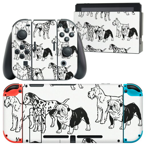 igsticker Nintendo Switch 用 デザインスキンシール 任天堂 ニンテンドー スイッチ 専用 本体ドック Joy-Con Joycon ジョイコン 専用 ゲーム機 カバー アクセサリー フィルム ステッカー 014614 犬 動物 アニマル igsticker Nintendo Switch 用 デザインスキンシール 任天堂 ニンテンドー スイッチ 専用 本体ドック Joy-Con Joycon ジョイコン 専用 ゲーム機 カバー アクセサリー フィルム ステッカー 014614 犬 動物 アニマル