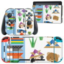 igsticker Nintendo Switch 用 デザインスキンシール 任天堂 ニンテンドー スイッチ 専用 本体ドック Joy-Con Joycon ジョイコン 専用 ゲーム機 カバー アクセサリー フィルム ステッカー 014630 こどもの日 鯉のぼり