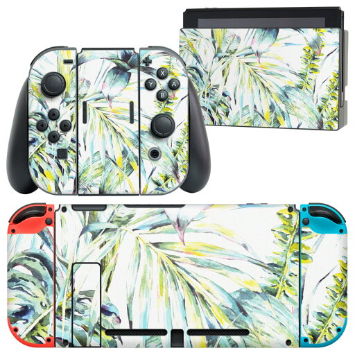 igsticker Nintendo Switch 用 デザインスキンシール 任天堂 ニンテンドー スイッチ 専用 本体ドック Joy-Con Joycon ジョイコン 専用 ゲーム機 カバー アクセサリー フィルム ステッカー 014664 リーフ ボタニカル igsticker Nintendo Switch 用 デザインスキンシール 任天堂 ニンテンドー スイッチ 専用 本体ドック Joy-Con Joycon ジョイコン 専用 ゲーム機 カバー アクセサリー フィルム ステッカー 014664 リーフ ボタニカル