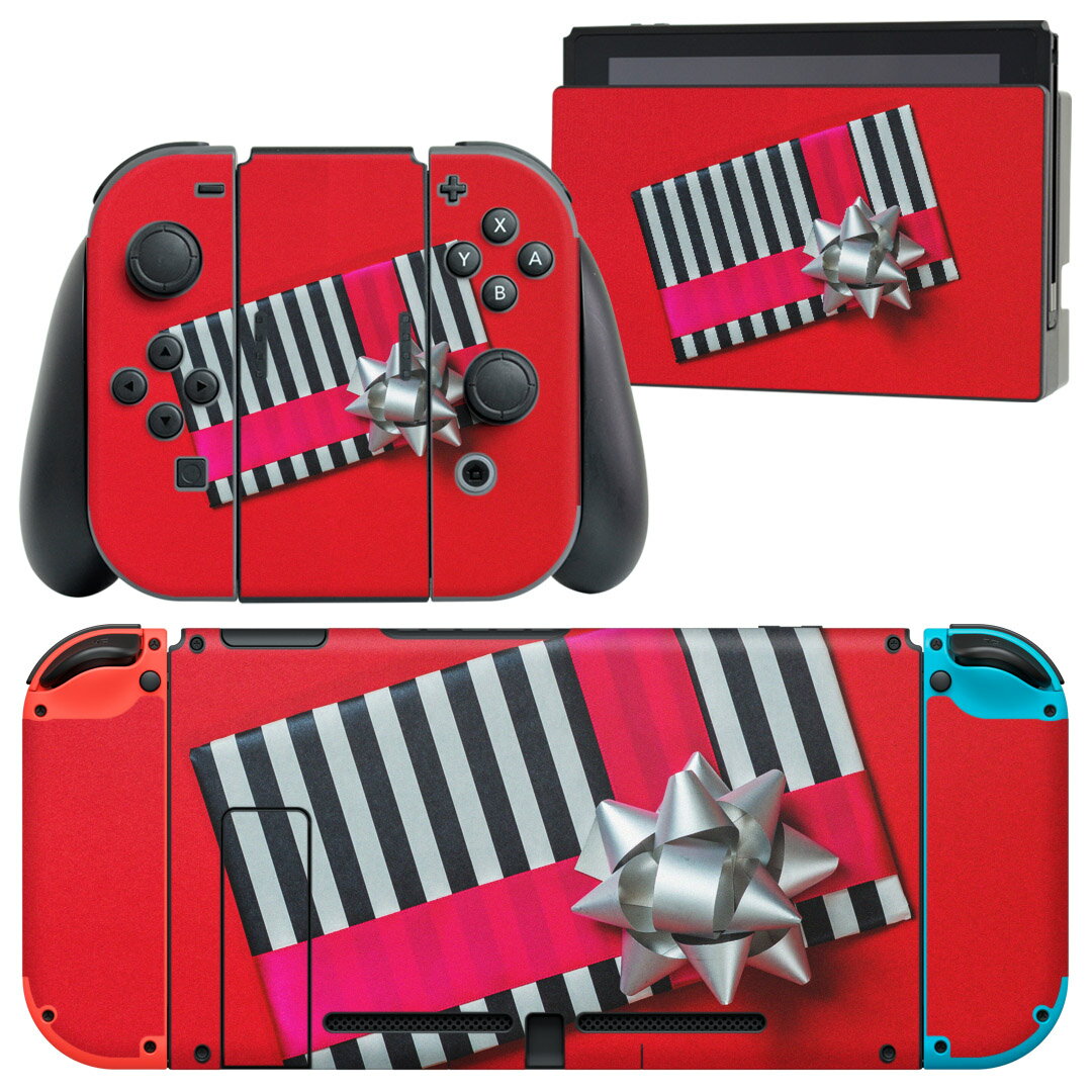 igsticker Nintendo Switch 用 デザインスキンシール 任天堂 ニンテンドー スイッチ 専用 本体ドック Joy-Con Joycon ジ...