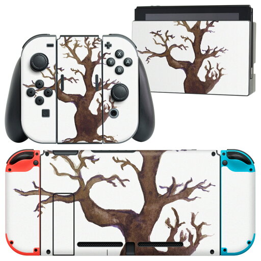 igsticker Nintendo Switch 用 デザインスキンシール 任天堂 ニンテンドー スイッチ 専用 本体ドック Joy-Con Joycon ジョイコン 専用 ゲーム機 カバー アクセサリー フィルム ステッカー 014715 木 植物 igsticker Nintendo Switch 用 デザインスキンシール 任天堂 ニンテンドー スイッチ 専用 本体ドック Joy-Con Joycon ジョイコン 専用 ゲーム機 カバー アクセサリー フィルム ステッカー 014715 木 植物