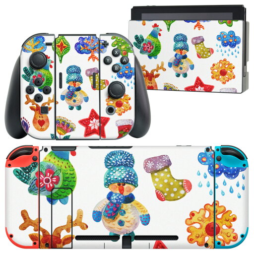 igsticker Nintendo Switch 用 デザインスキンシール 任天堂 ニンテンドー スイッチ 専用 本体ドック Joy-Con Joycon ジョイコン 専用 ゲーム機 カバー アクセサリー フィルム ステッカー 014770 クリスマス 冬 かわいい igsticker Nintendo Switch 用 デザインスキンシール 任天堂 ニンテンドー スイッチ 専用 本体ドック Joy-Con Joycon ジョイコン 専用 ゲーム機 カバー アクセサリー フィルム ステッカー 014770 クリスマス 冬 かわいい