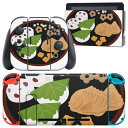 igsticker Nintendo Switch 用 デザインスキンシール 任天堂 ニンテンドー スイッチ 専用 本体ドック Joy-Con Joycon ジョイコン 専用 ゲーム機 カバー アクセサリー フィルム ステッカー 015341 こどもの日 鯉のぼり 兜 熊