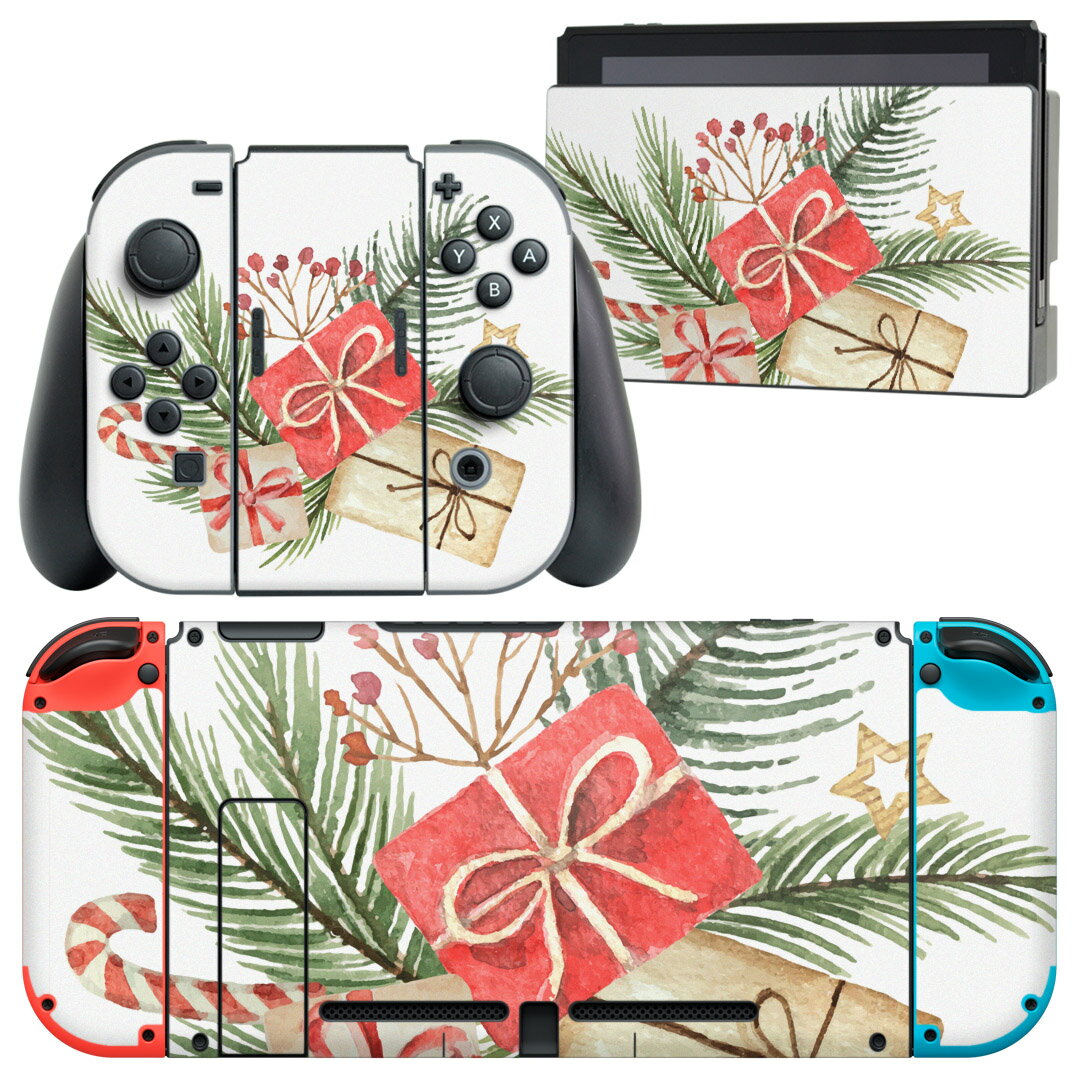 製品名 Nintendo Switch 本体裏面＆ドック正面＆ジョイコン専用 デザインスキンシール セット内容 Nintendo Switch 本体＆ドック＆ジョイコン用スキンシール（各1枚） ニンテンドースイッチ専用です。携帯機のSwitch LiteやProコンには対応していません。 商品特徴 再剥離性シートを素材に採用し、細かな位置調整がしやすく貼り直しが容易です。専用の業務プリンターを使い、商品画像と遜色のない美しい印刷仕上がり。 注意事項 画像はサンプルですので、ご覧の環境によっては多少色味に違いを感じる場合がございます。 イメージと違った、モニターと色味が異なるという理由での交換や返金はご対応出来かねます。スキンシールのみの販売で、ニンテンドースイッチ本体などは付属しません。シワができた場合、ドライヤーなどで軽く温め、外側に向けてシワを伸ばすように貼ってください。初回貼付時の位置調整や貼り直しは可能ですが、しっかりと押し付けて接着させた後の再剥離、再利用は保証しておりません。また接着部に油分や汚れが付着しますと角の部分は剥がれやすくなりますので、貼付時はあまり触れないようにご注意ください。無地のセミグロスシートにデザインをプリントした商品で、デコなどの加工はございません。 凹凸や光沢があるように見えたり布地や金属を素材にしたように見える商品もありますが、デザインの図版によるものです。印刷時に微妙な画像のズレが生じる場合がございます。ご注文後に1点1点制作する受注生産品の為、不良品以外のご返品や交換は固くお断りします。当店における繰り返しの実機テストでは問題ありませんでしたが、経過年数や使用環境により、シールを剥がす際に本体の塗装が一部剥がれる可能性があります。恐れ入りますが、万が一そのような状況になった場合でも当店ではゲーム機本体の保証は出来かねますので、予めご理解の上お求めください。 商品発送 完全受注生産のハンドメイド商品となりますので、既製品と比べて発送までお時間を頂いています。 基本的に決済確認後2?3営業日、最大で10営業日での発送となります。繁忙期や休業日明けの場合はさらに時間がかかる場合があります。 その際には別途メールにてご連絡致します。メール便の場合、発送日から到着までに2?4日ほどかかる場合が多く、紛失などの保障もご対応できかねます。あらかじめご了承下さい。