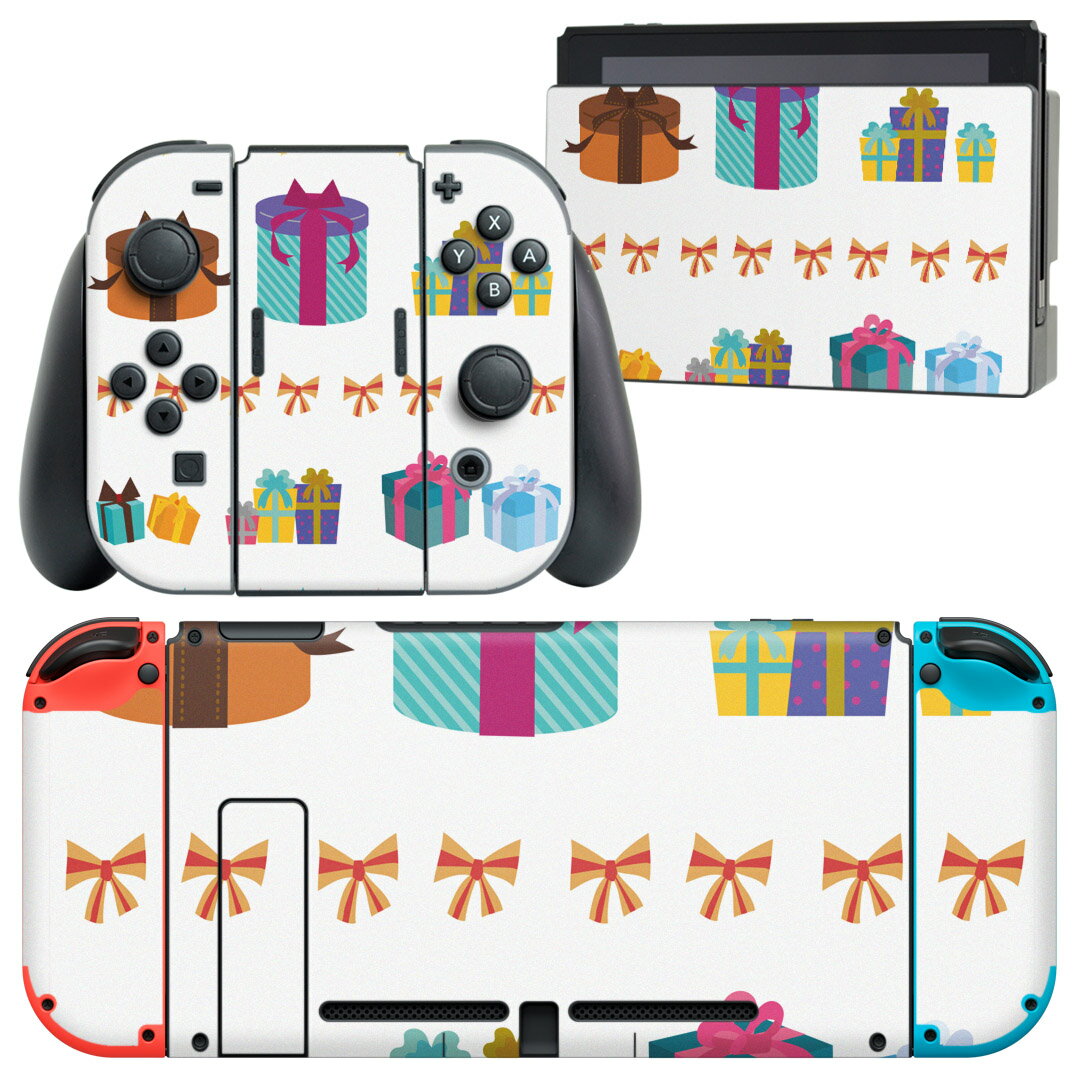 igsticker Nintendo Switch 用 デザインスキンシール 任天堂 ニンテンドー スイッチ 専用 本体ドック Joy-Con Joycon ジ...