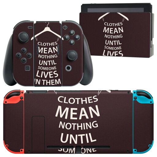 igsticker Nintendo Switch 用 デザインスキンシール 任天堂 ニンテンドー スイッチ 専用 本体ドック Joy-Con Joycon ジョイコン 専用 ゲーム機 カバー アクセサリー フィルム ステッカー 015573 ハンガー 服 igsticker Nintendo Switch 用 デザインスキンシール 任天堂 ニンテンドー スイッチ 専用 本体ドック Joy-Con Joycon ジョイコン 専用 ゲーム機 カバー アクセサリー フィルム ステッカー 015573 ハンガー 服