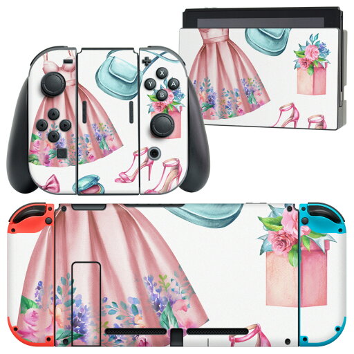 igsticker Nintendo Switch 用 デザインスキンシール 任天堂 ニンテンドー スイッチ 専用 本体ドック Joy-Con Joycon ジョイコン 専用 ゲーム機 カバー アクセサリー フィルム ステッカー 015588 服 ドレス かわいい ファッション igsticker Nintendo Switch 用 デザインスキンシール 任天堂 ニンテンドー スイッチ 専用 本体ドック Joy-Con Joycon ジョイコン 専用 ゲーム機 カバー アクセサリー フィルム ステッカー 015588 服 ドレス かわいい ファッション