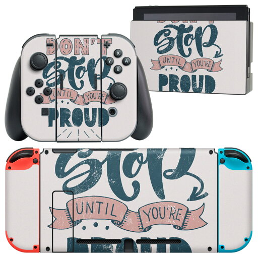 igsticker Nintendo Switch 用 デザインスキンシール 任天堂 ニンテンドー スイッチ 専用 本体ドック Joy-Con Joycon ジョイコン 専用 ゲーム機 カバー アクセサリー フィルム ステッカー 015907 文字 英語 おしゃれ igsticker Nintendo Switch 用 デザインスキンシール 任天堂 ニンテンドー スイッチ 専用 本体ドック Joy-Con Joycon ジョイコン 専用 ゲーム機 カバー アクセサリー フィルム ステッカー 015907 文字 英語 おしゃれ