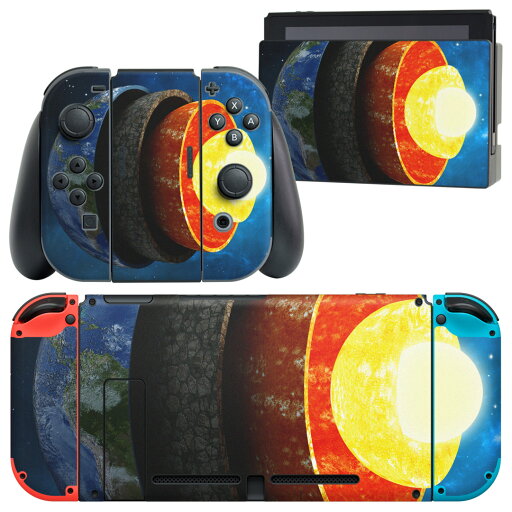 igsticker Nintendo Switch 用 デザインスキンシール 任天堂 ニンテンドー スイッチ 専用 本体ドック Joy-Con Joycon ジョイコン 専用 ゲーム機 カバー アクセサリー フィルム ステッカー 015910 太陽系 宇宙 惑星 igsticker Nintendo Switch 用 デザインスキンシール 任天堂 ニンテンドー スイッチ 専用 本体ドック Joy-Con Joycon ジョイコン 専用 ゲーム機 カバー アクセサリー フィルム ステッカー 015910 太陽系 宇宙 惑星