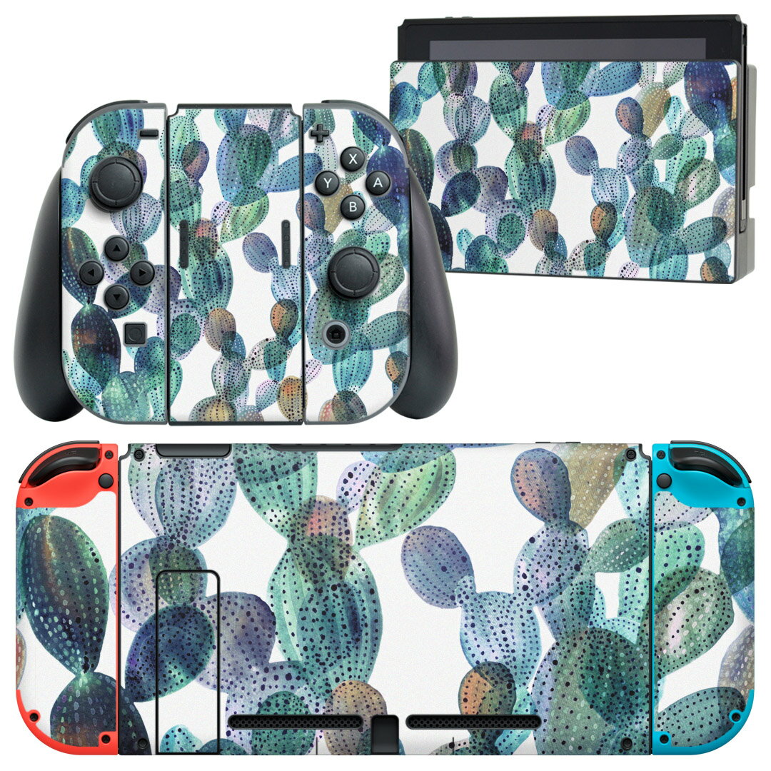 製品名 Nintendo Switch 本体裏面＆ドック正面＆ジョイコン専用 デザインスキンシール セット内容 Nintendo Switch 本体＆ドック＆ジョイコン用スキンシール（各1枚） ニンテンドースイッチ専用です。携帯機のSwitch LiteやProコンには対応していません。 商品特徴 再剥離性シートを素材に採用し、細かな位置調整がしやすく貼り直しが容易です。専用の業務プリンターを使い、商品画像と遜色のない美しい印刷仕上がり。 注意事項 画像はサンプルですので、ご覧の環境によっては多少色味に違いを感じる場合がございます。 イメージと違った、モニターと色味が異なるという理由での交換や返金はご対応出来かねます。スキンシールのみの販売で、ニンテンドースイッチ本体などは付属しません。シワができた場合、ドライヤーなどで軽く温め、外側に向けてシワを伸ばすように貼ってください。初回貼付時の位置調整や貼り直しは可能ですが、しっかりと押し付けて接着させた後の再剥離、再利用は保証しておりません。また接着部に油分や汚れが付着しますと角の部分は剥がれやすくなりますので、貼付時はあまり触れないようにご注意ください。無地のセミグロスシートにデザインをプリントした商品で、デコなどの加工はございません。 凹凸や光沢があるように見えたり布地や金属を素材にしたように見える商品もありますが、デザインの図版によるものです。印刷時に微妙な画像のズレが生じる場合がございます。ご注文後に1点1点制作する受注生産品の為、不良品以外のご返品や交換は固くお断りします。当店における繰り返しの実機テストでは問題ありませんでしたが、経過年数や使用環境により、シールを剥がす際に本体の塗装が一部剥がれる可能性があります。恐れ入りますが、万が一そのような状況になった場合でも当店ではゲーム機本体の保証は出来かねますので、予めご理解の上お求めください。 商品発送 完全受注生産のハンドメイド商品となりますので、既製品と比べて発送までお時間を頂いています。 基本的に決済確認後2?3営業日、最大で10営業日での発送となります。繁忙期や休業日明けの場合はさらに時間がかかる場合があります。 その際には別途メールにてご連絡致します。メール便の場合、発送日から到着までに2?4日ほどかかる場合が多く、紛失などの保障もご対応できかねます。あらかじめご了承下さい。