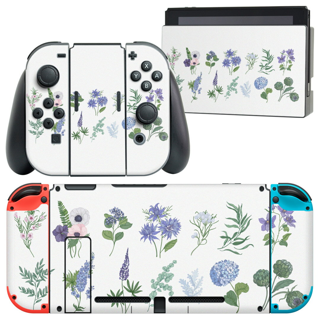 igsticker Nintendo Switch 用 デザインスキンシール 任天堂 ニンテンドー スイッチ 専用 本体ドック Joy-Con Joycon ジョイコン 専用 ..