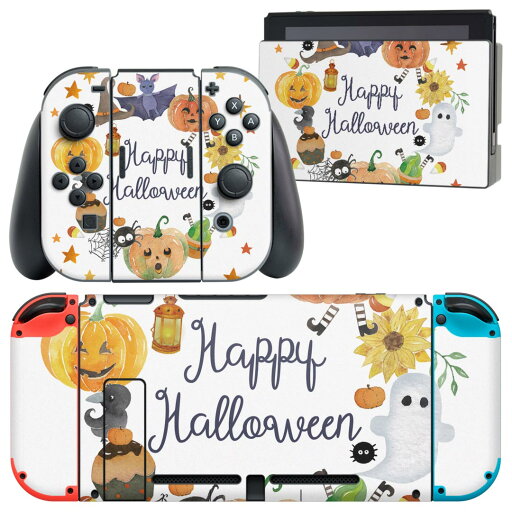 igsticker Nintendo Switch 用 デザインスキンシール 任天堂 ニンテンドー スイッチ 専用 本体ドック Joy-Con Joycon ジョイコン 専用 ゲーム機 カバー アクセサリー フィルム ステッカー 017453 ハロウィン かわいい 手書き風 かぼちゃ こうもり igsticker Nintendo Switch 用 デザインスキンシール 任天堂 ニンテンドー スイッチ 専用 本体ドック Joy-Con Joycon ジョイコン 専用 ゲーム機 カバー アクセサリー フィルム ステッカー 017453 ハロウィン かわいい 手書き風 かぼちゃ こうもり
