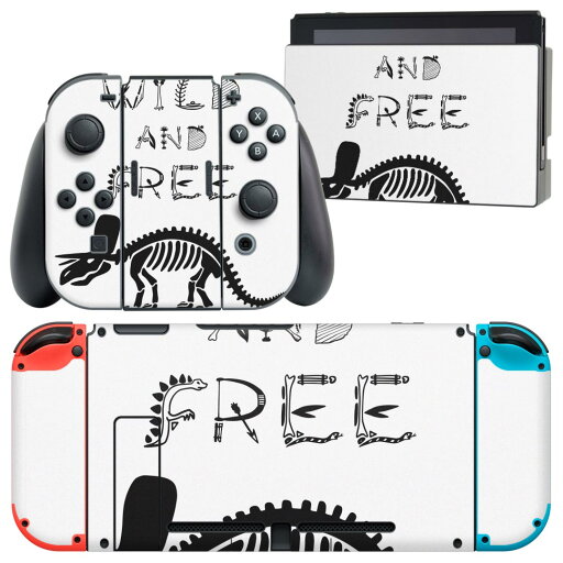 igsticker Nintendo Switch 用 デザインスキンシール 任天堂 ニンテンドー スイッチ 専用 本体ドック Joy-Con Joycon ジョイコン 専用 ゲーム機 カバー アクセサリー フィルム ステッカー 017568 ダイナソー ダイナソー 恐竜 Dinosaur igsticker Nintendo Switch 用 デザインスキンシール 任天堂 ニンテンドー スイッチ 専用 本体ドック Joy-Con Joycon ジョイコン 専用 ゲーム機 カバー アクセサリー フィルム ステッカー 017568 ダイナソー ダイナソー 恐竜 Dinosaur