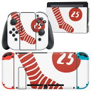 igsticker Nintendo Switch 用 デザインスキンシール 任天堂 ニンテンドー スイッチ 専用 本体ドック Joy-Con Joycon ジョイコン 専用 ゲーム機 カバー アクセサリー フィルム ステッカー 017663 クリスマス クリスマス 靴下 25日