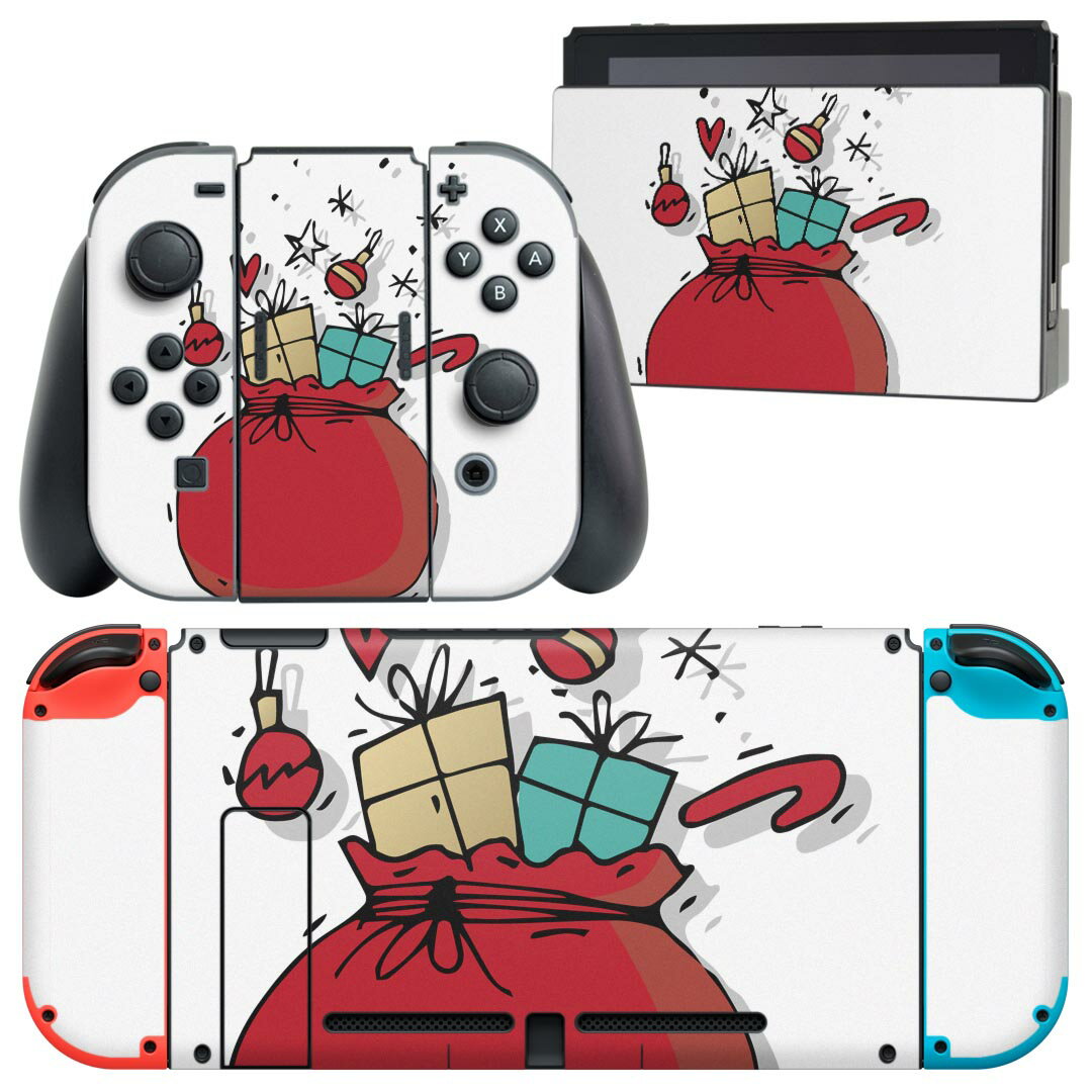igsticker Nintendo Switch 用 デザインスキンシール 任天堂 ニンテンドー スイッチ 専用 本体ドック Joy-Con Joycon ジ...