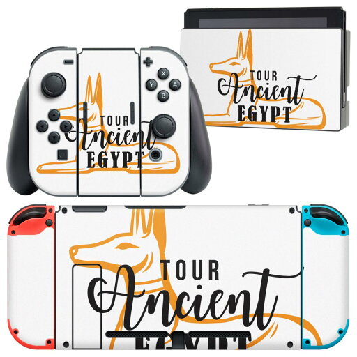 igsticker Nintendo Switch 用 デザインスキンシール 任天堂 ニンテンドー スイッチ 専用 本体ドック Joy-Con Joycon ジョイコン 専用 ゲーム機 カバー アクセサリー フィルム ステッカー 017733 EGYPT おしゃれ きつね EGYPT おしゃれ igsticker Nintendo Switch 用 デザインスキンシール 任天堂 ニンテンドー スイッチ 専用 本体ドック Joy-Con Joycon ジョイコン 専用 ゲーム機 カバー アクセサリー フィルム ステッカー 017733 EGYPT おしゃれ きつね EGYPT おしゃれ
