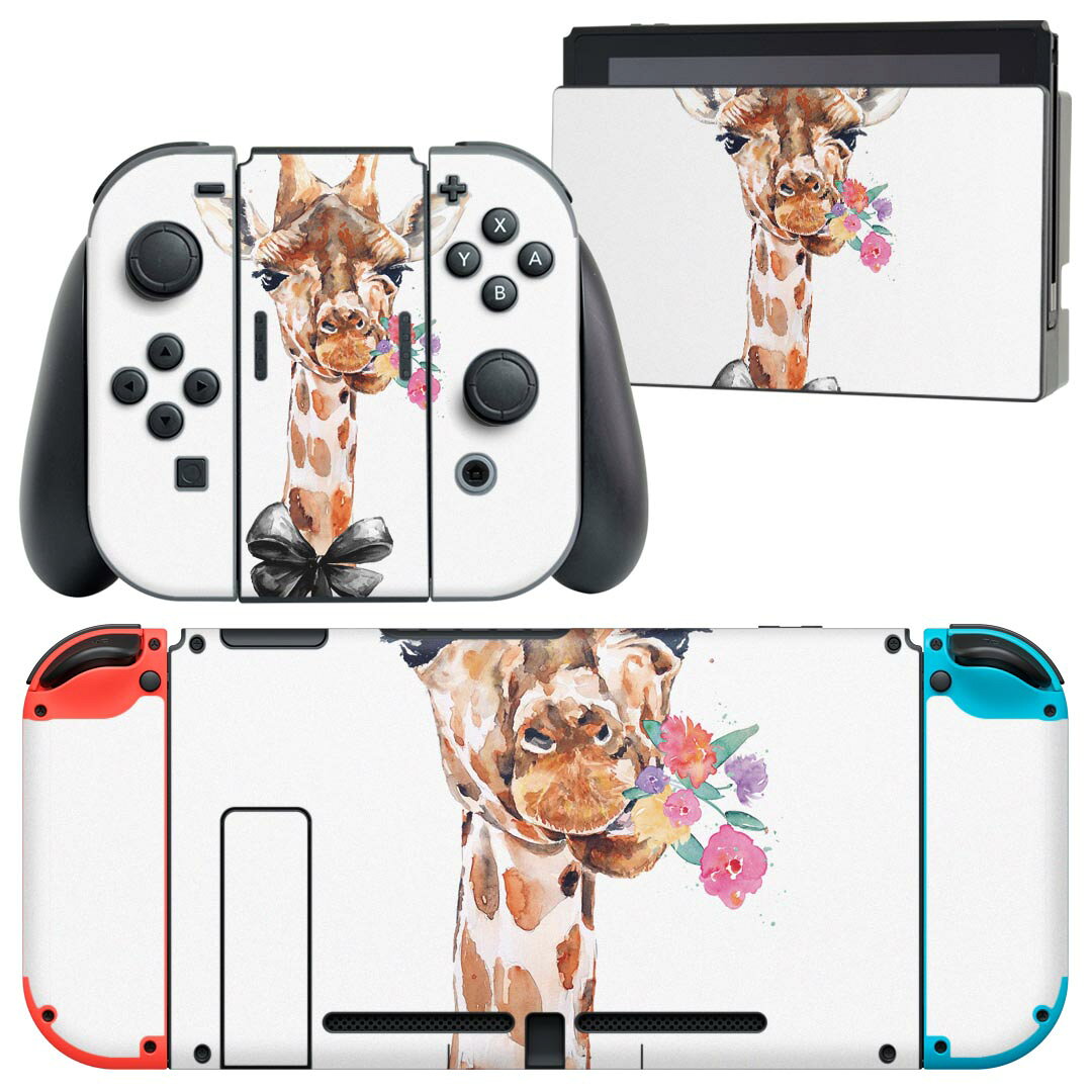 製品名 Nintendo Switch 本体裏面＆ドック正面＆ジョイコン専用 デザインスキンシール セット内容 Nintendo Switch 本体＆ドック＆ジョイコン用スキンシール（各1枚） ニンテンドースイッチ専用です。携帯機のSwitch LiteやProコンには対応していません。 商品特徴 再剥離性シートを素材に採用し、細かな位置調整がしやすく貼り直しが容易です。専用の業務プリンターを使い、商品画像と遜色のない美しい印刷仕上がり。 注意事項 画像はサンプルですので、ご覧の環境によっては多少色味に違いを感じる場合がございます。 イメージと違った、モニターと色味が異なるという理由での交換や返金はご対応出来かねます。スキンシールのみの販売で、ニンテンドースイッチ本体などは付属しません。シワができた場合、ドライヤーなどで軽く温め、外側に向けてシワを伸ばすように貼ってください。初回貼付時の位置調整や貼り直しは可能ですが、しっかりと押し付けて接着させた後の再剥離、再利用は保証しておりません。また接着部に油分や汚れが付着しますと角の部分は剥がれやすくなりますので、貼付時はあまり触れないようにご注意ください。無地のセミグロスシートにデザインをプリントした商品で、デコなどの加工はございません。 凹凸や光沢があるように見えたり布地や金属を素材にしたように見える商品もありますが、デザインの図版によるものです。印刷時に微妙な画像のズレが生じる場合がございます。ご注文後に1点1点制作する受注生産品の為、不良品以外のご返品や交換は固くお断りします。当店における繰り返しの実機テストでは問題ありませんでしたが、経過年数や使用環境により、シールを剥がす際に本体の塗装が一部剥がれる可能性があります。恐れ入りますが、万が一そのような状況になった場合でも当店ではゲーム機本体の保証は出来かねますので、予めご理解の上お求めください。 商品発送 完全受注生産のハンドメイド商品となりますので、既製品と比べて発送までお時間を頂いています。 基本的に決済確認後2?3営業日、最大で10営業日での発送となります。繁忙期や休業日明けの場合はさらに時間がかかる場合があります。 その際には別途メールにてご連絡致します。メール便の場合、発送日から到着までに2?4日ほどかかる場合が多く、紛失などの保障もご対応できかねます。あらかじめご了承下さい。