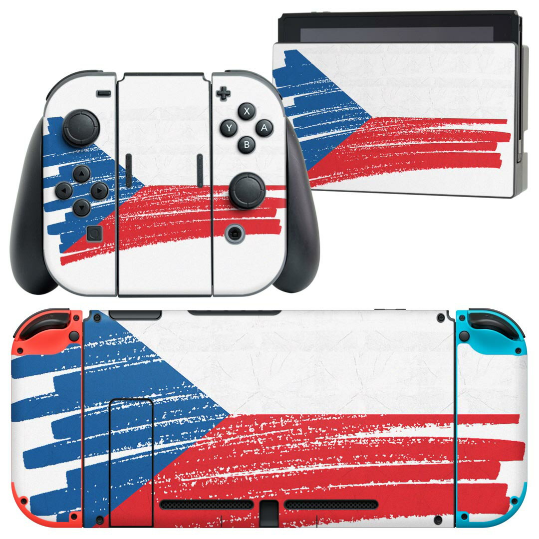 製品名 Nintendo Switch 本体裏面＆ドック正面＆ジョイコン専用 デザインスキンシール セット内容 Nintendo Switch 本体＆ドック＆ジョイコン用スキンシール（各1枚） ニンテンドースイッチ専用です。携帯機のSwitch LiteやProコンには対応していません。 商品特徴 再剥離性シートを素材に採用し、細かな位置調整がしやすく貼り直しが容易です。専用の業務プリンターを使い、商品画像と遜色のない美しい印刷仕上がり。 注意事項 画像はサンプルですので、ご覧の環境によっては多少色味に違いを感じる場合がございます。 イメージと違った、モニターと色味が異なるという理由での交換や返金はご対応出来かねます。スキンシールのみの販売で、ニンテンドースイッチ本体などは付属しません。シワができた場合、ドライヤーなどで軽く温め、外側に向けてシワを伸ばすように貼ってください。初回貼付時の位置調整や貼り直しは可能ですが、しっかりと押し付けて接着させた後の再剥離、再利用は保証しておりません。また接着部に油分や汚れが付着しますと角の部分は剥がれやすくなりますので、貼付時はあまり触れないようにご注意ください。無地のセミグロスシートにデザインをプリントした商品で、デコなどの加工はございません。 凹凸や光沢があるように見えたり布地や金属を素材にしたように見える商品もありますが、デザインの図版によるものです。印刷時に微妙な画像のズレが生じる場合がございます。ご注文後に1点1点制作する受注生産品の為、不良品以外のご返品や交換は固くお断りします。当店における繰り返しの実機テストでは問題ありませんでしたが、経過年数や使用環境により、シールを剥がす際に本体の塗装が一部剥がれる可能性があります。恐れ入りますが、万が一そのような状況になった場合でも当店ではゲーム機本体の保証は出来かねますので、予めご理解の上お求めください。 商品発送 完全受注生産のハンドメイド商品となりますので、既製品と比べて発送までお時間を頂いています。 基本的に決済確認後2?3営業日、最大で10営業日での発送となります。繁忙期や休業日明けの場合はさらに時間がかかる場合があります。 その際には別途メールにてご連絡致します。メール便の場合、発送日から到着までに2?4日ほどかかる場合が多く、紛失などの保障もご対応できかねます。あらかじめご了承下さい。