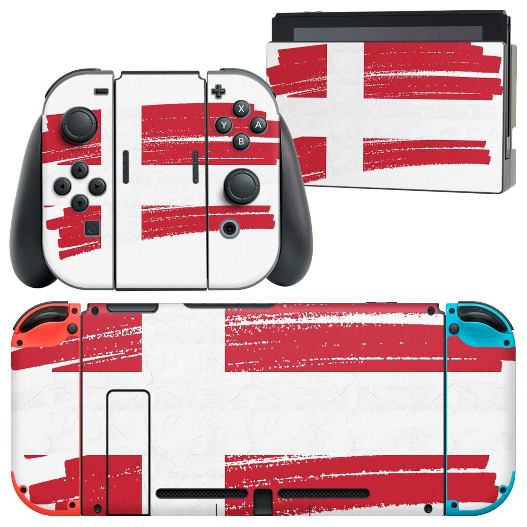 製品名 Nintendo Switch 本体裏面＆ドック正面＆ジョイコン専用 デザインスキンシール セット内容 Nintendo Switch 本体＆ドック＆ジョイコン用スキンシール（各1枚） ニンテンドースイッチ専用です。携帯機のSwitch LiteやProコンには対応していません。 商品特徴 再剥離性シートを素材に採用し、細かな位置調整がしやすく貼り直しが容易です。専用の業務プリンターを使い、商品画像と遜色のない美しい印刷仕上がり。 注意事項 画像はサンプルですので、ご覧の環境によっては多少色味に違いを感じる場合がございます。 イメージと違った、モニターと色味が異なるという理由での交換や返金はご対応出来かねます。スキンシールのみの販売で、ニンテンドースイッチ本体などは付属しません。シワができた場合、ドライヤーなどで軽く温め、外側に向けてシワを伸ばすように貼ってください。初回貼付時の位置調整や貼り直しは可能ですが、しっかりと押し付けて接着させた後の再剥離、再利用は保証しておりません。また接着部に油分や汚れが付着しますと角の部分は剥がれやすくなりますので、貼付時はあまり触れないようにご注意ください。無地のセミグロスシートにデザインをプリントした商品で、デコなどの加工はございません。 凹凸や光沢があるように見えたり布地や金属を素材にしたように見える商品もありますが、デザインの図版によるものです。印刷時に微妙な画像のズレが生じる場合がございます。ご注文後に1点1点制作する受注生産品の為、不良品以外のご返品や交換は固くお断りします。当店における繰り返しの実機テストでは問題ありませんでしたが、経過年数や使用環境により、シールを剥がす際に本体の塗装が一部剥がれる可能性があります。恐れ入りますが、万が一そのような状況になった場合でも当店ではゲーム機本体の保証は出来かねますので、予めご理解の上お求めください。 商品発送 完全受注生産のハンドメイド商品となりますので、既製品と比べて発送までお時間を頂いています。 基本的に決済確認後2?3営業日、最大で10営業日での発送となります。繁忙期や休業日明けの場合はさらに時間がかかる場合があります。 その際には別途メールにてご連絡致します。メール便の場合、発送日から到着までに2?4日ほどかかる場合が多く、紛失などの保障もご対応できかねます。あらかじめご了承下さい。