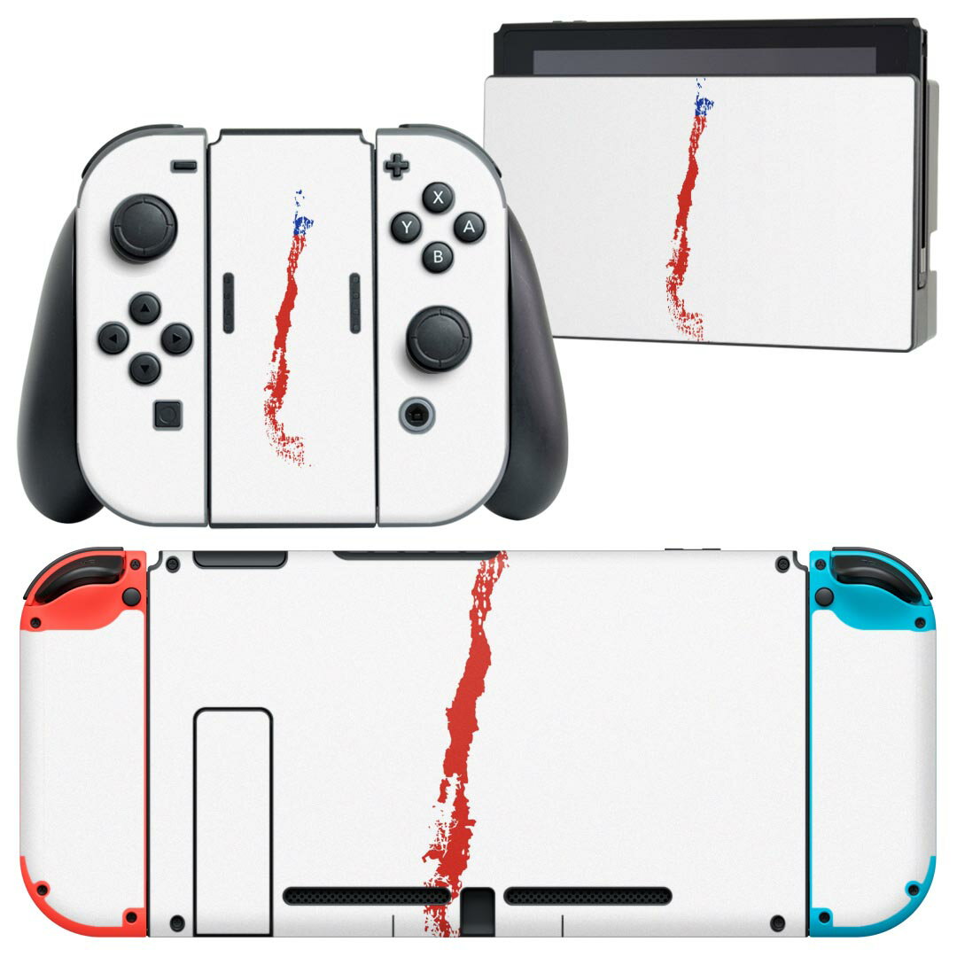 製品名 Nintendo Switch 本体裏面＆ドック正面＆ジョイコン専用 デザインスキンシール セット内容 Nintendo Switch 本体＆ドック＆ジョイコン用スキンシール（各1枚） ニンテンドースイッチ専用です。携帯機のSwitch LiteやProコンには対応していません。 商品特徴 再剥離性シートを素材に採用し、細かな位置調整がしやすく貼り直しが容易です。専用の業務プリンターを使い、商品画像と遜色のない美しい印刷仕上がり。 注意事項 画像はサンプルですので、ご覧の環境によっては多少色味に違いを感じる場合がございます。 イメージと違った、モニターと色味が異なるという理由での交換や返金はご対応出来かねます。スキンシールのみの販売で、ニンテンドースイッチ本体などは付属しません。シワができた場合、ドライヤーなどで軽く温め、外側に向けてシワを伸ばすように貼ってください。初回貼付時の位置調整や貼り直しは可能ですが、しっかりと押し付けて接着させた後の再剥離、再利用は保証しておりません。また接着部に油分や汚れが付着しますと角の部分は剥がれやすくなりますので、貼付時はあまり触れないようにご注意ください。無地のセミグロスシートにデザインをプリントした商品で、デコなどの加工はございません。 凹凸や光沢があるように見えたり布地や金属を素材にしたように見える商品もありますが、デザインの図版によるものです。印刷時に微妙な画像のズレが生じる場合がございます。ご注文後に1点1点制作する受注生産品の為、不良品以外のご返品や交換は固くお断りします。当店における繰り返しの実機テストでは問題ありませんでしたが、経過年数や使用環境により、シールを剥がす際に本体の塗装が一部剥がれる可能性があります。恐れ入りますが、万が一そのような状況になった場合でも当店ではゲーム機本体の保証は出来かねますので、予めご理解の上お求めください。 商品発送 完全受注生産のハンドメイド商品となりますので、既製品と比べて発送までお時間を頂いています。 基本的に決済確認後2?3営業日、最大で10営業日での発送となります。繁忙期や休業日明けの場合はさらに時間がかかる場合があります。 その際には別途メールにてご連絡致します。メール便の場合、発送日から到着までに2?4日ほどかかる場合が多く、紛失などの保障もご対応できかねます。あらかじめご了承下さい。