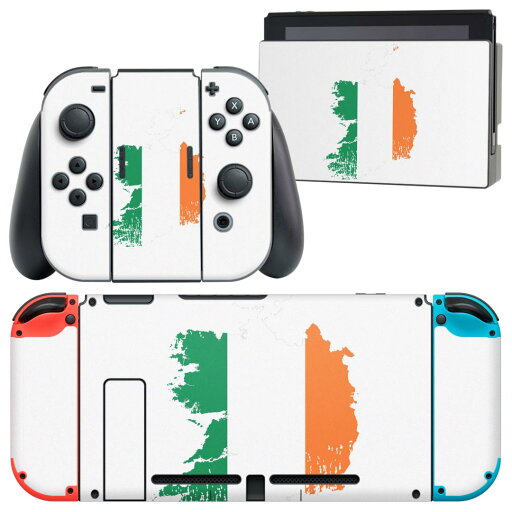 igsticker Nintendo Switch 用 デザインスキンシール 任天堂 ニンテンドー スイッチ 専用 本体ドック Joy-Con Joycon ジョイコン 専用 ゲーム機 カバー アクセサリー フィルム ステッカー 018854 国旗 ireland アイルランド igsticker Nintendo Switch 用 デザインスキンシール 任天堂 ニンテンドー スイッチ 専用 本体ドック Joy-Con Joycon ジョイコン 専用 ゲーム機 カバー アクセサリー フィルム ステッカー 018854 国旗 ireland アイルランド