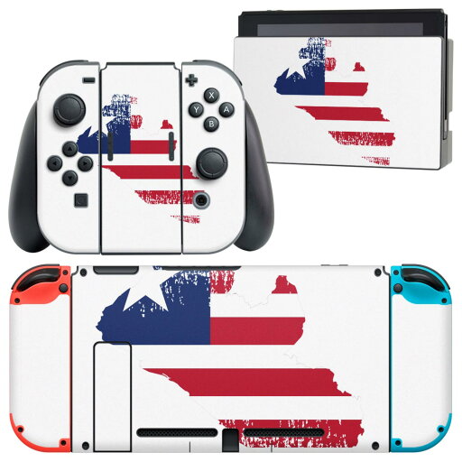 igsticker Nintendo Switch 用 デザインスキンシール 任天堂 ニンテンドー スイッチ 専用 本体ドック Joy-Con Joycon ジョイコン 専用 ゲーム機 カバー アクセサリー フィルム ステッカー 018871 国旗 liberia リベリア igsticker Nintendo Switch 用 デザインスキンシール 任天堂 ニンテンドー スイッチ 専用 本体ドック Joy-Con Joycon ジョイコン 専用 ゲーム機 カバー アクセサリー フィルム ステッカー 018871 国旗 liberia リベリア