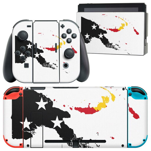 igsticker Nintendo Switch 用 デザインスキンシール 任天堂 ニンテンドー スイッチ 専用 本体ドック Joy-Con Joycon ジョイコン 専用 ゲーム機 カバー アクセサリー フィルム ステッカー 018919 国旗 papua_new_guinea パプアニューギニア igsticker Nintendo Switch 用 デザインスキンシール 任天堂 ニンテンドー スイッチ 専用 本体ドック Joy-Con Joycon ジョイコン 専用 ゲーム機 カバー アクセサリー フィルム ステッカー 018919 国旗 papua_new_guinea パプアニューギニア