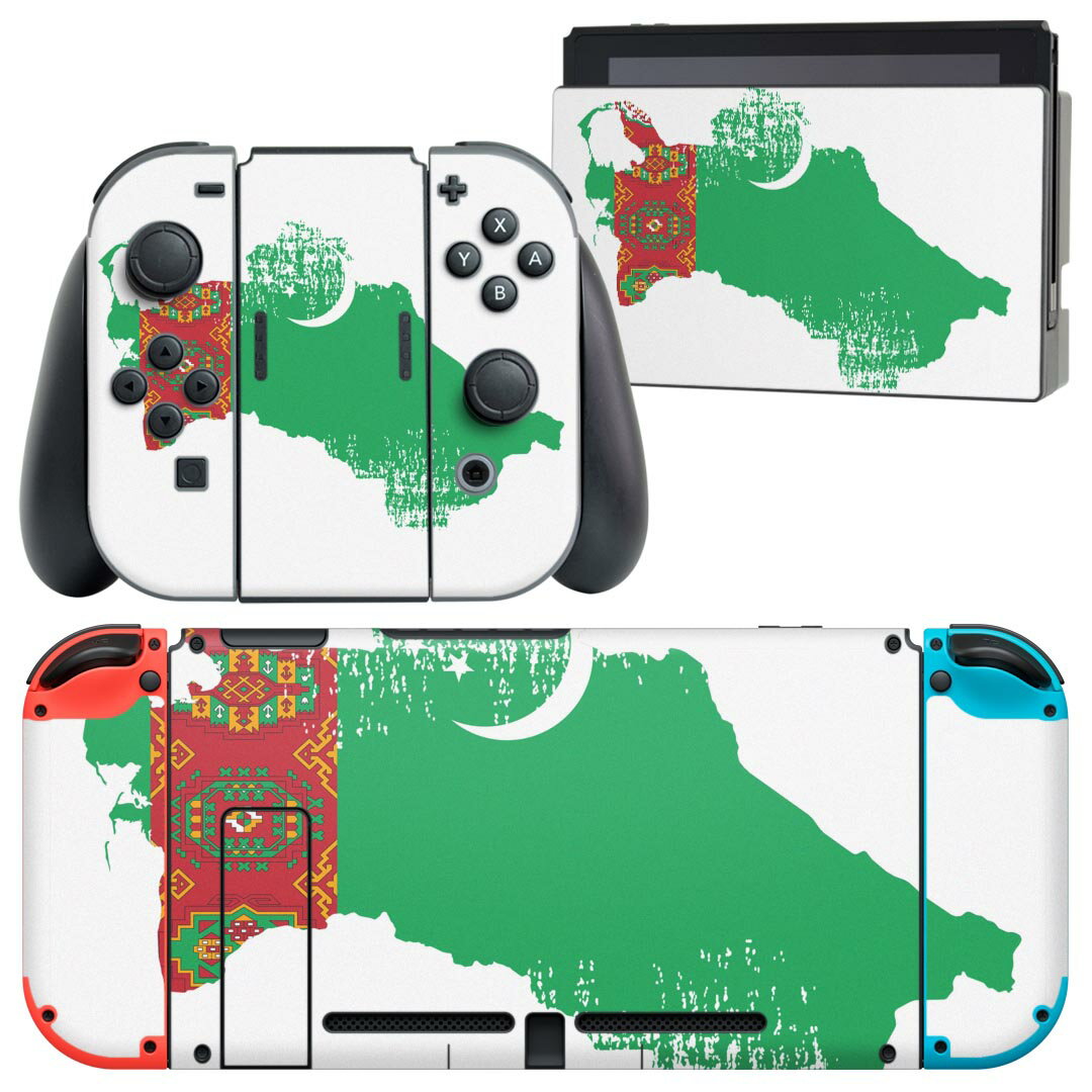 製品名 Nintendo Switch 本体裏面＆ドック正面＆ジョイコン専用 デザインスキンシール セット内容 Nintendo Switch 本体＆ドック＆ジョイコン用スキンシール（各1枚） ニンテンドースイッチ専用です。携帯機のSwitch LiteやProコンには対応していません。 商品特徴 再剥離性シートを素材に採用し、細かな位置調整がしやすく貼り直しが容易です。専用の業務プリンターを使い、商品画像と遜色のない美しい印刷仕上がり。 注意事項 画像はサンプルですので、ご覧の環境によっては多少色味に違いを感じる場合がございます。 イメージと違った、モニターと色味が異なるという理由での交換や返金はご対応出来かねます。スキンシールのみの販売で、ニンテンドースイッチ本体などは付属しません。シワができた場合、ドライヤーなどで軽く温め、外側に向けてシワを伸ばすように貼ってください。初回貼付時の位置調整や貼り直しは可能ですが、しっかりと押し付けて接着させた後の再剥離、再利用は保証しておりません。また接着部に油分や汚れが付着しますと角の部分は剥がれやすくなりますので、貼付時はあまり触れないようにご注意ください。無地のセミグロスシートにデザインをプリントした商品で、デコなどの加工はございません。 凹凸や光沢があるように見えたり布地や金属を素材にしたように見える商品もありますが、デザインの図版によるものです。印刷時に微妙な画像のズレが生じる場合がございます。ご注文後に1点1点制作する受注生産品の為、不良品以外のご返品や交換は固くお断りします。当店における繰り返しの実機テストでは問題ありませんでしたが、経過年数や使用環境により、シールを剥がす際に本体の塗装が一部剥がれる可能性があります。恐れ入りますが、万が一そのような状況になった場合でも当店ではゲーム機本体の保証は出来かねますので、予めご理解の上お求めください。 商品発送 完全受注生産のハンドメイド商品となりますので、既製品と比べて発送までお時間を頂いています。 基本的に決済確認後2?3営業日、最大で10営業日での発送となります。繁忙期や休業日明けの場合はさらに時間がかかる場合があります。 その際には別途メールにてご連絡致します。メール便の場合、発送日から到着までに2?4日ほどかかる場合が多く、紛失などの保障もご対応できかねます。あらかじめご了承下さい。