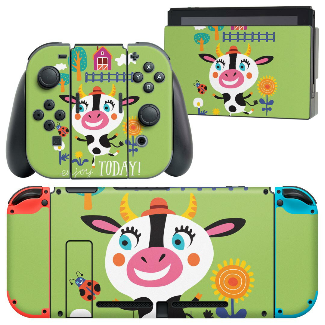 igsticker Nintendo Switch 用 デザインスキンシール 任天堂 ニンテンドー スイッチ 専用 本体ドック Joy-Con Joycon ジョイコン 専用 ..