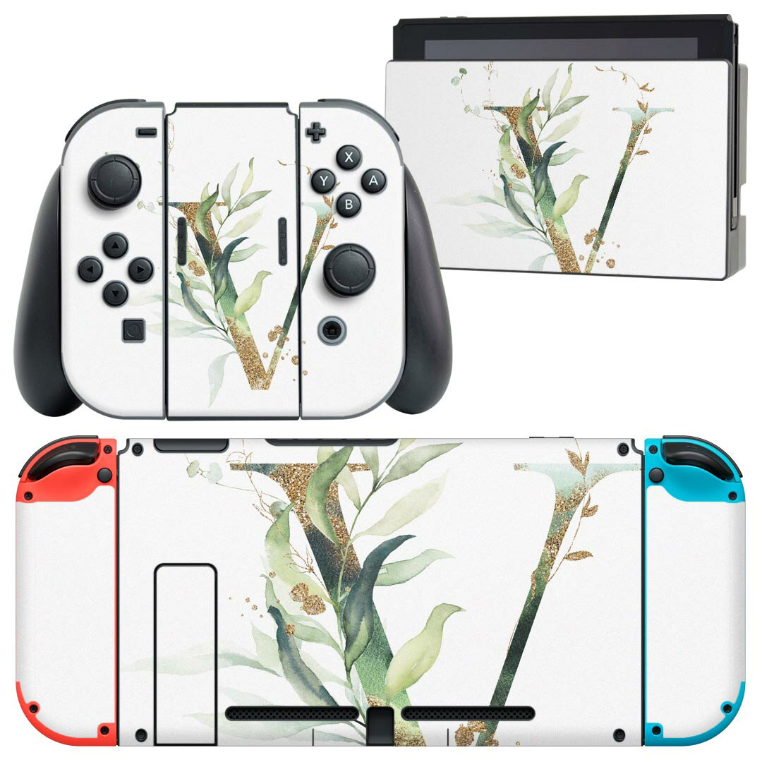 製品名 Nintendo Switch 本体裏面＆ドック正面＆ジョイコン専用 デザインスキンシール セット内容 Nintendo Switch 本体＆ドック＆ジョイコン用スキンシール（各1枚） ニンテンドースイッチ専用です。携帯機のSwitch LiteやProコンには対応していません。 商品特徴 再剥離性シートを素材に採用し、細かな位置調整がしやすく貼り直しが容易です。専用の業務プリンターを使い、商品画像と遜色のない美しい印刷仕上がり。 注意事項 画像はサンプルですので、ご覧の環境によっては多少色味に違いを感じる場合がございます。 イメージと違った、モニターと色味が異なるという理由での交換や返金はご対応出来かねます。スキンシールのみの販売で、ニンテンドースイッチ本体などは付属しません。シワができた場合、ドライヤーなどで軽く温め、外側に向けてシワを伸ばすように貼ってください。初回貼付時の位置調整や貼り直しは可能ですが、しっかりと押し付けて接着させた後の再剥離、再利用は保証しておりません。また接着部に油分や汚れが付着しますと角の部分は剥がれやすくなりますので、貼付時はあまり触れないようにご注意ください。無地のセミグロスシートにデザインをプリントした商品で、デコなどの加工はございません。 凹凸や光沢があるように見えたり布地や金属を素材にしたように見える商品もありますが、デザインの図版によるものです。印刷時に微妙な画像のズレが生じる場合がございます。ご注文後に1点1点制作する受注生産品の為、不良品以外のご返品や交換は固くお断りします。当店における繰り返しの実機テストでは問題ありませんでしたが、経過年数や使用環境により、シールを剥がす際に本体の塗装が一部剥がれる可能性があります。恐れ入りますが、万が一そのような状況になった場合でも当店ではゲーム機本体の保証は出来かねますので、予めご理解の上お求めください。 商品発送 完全受注生産のハンドメイド商品となりますので、既製品と比べて発送までお時間を頂いています。 基本的に決済確認後2?3営業日、最大で10営業日での発送となります。繁忙期や休業日明けの場合はさらに時間がかかる場合があります。 その際には別途メールにてご連絡致します。メール便の場合、発送日から到着までに2?4日ほどかかる場合が多く、紛失などの保障もご対応できかねます。あらかじめご了承下さい。