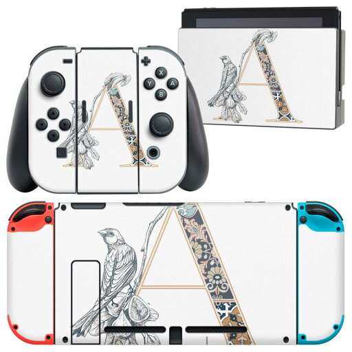 igsticker Nintendo Switch 用 デザインスキンシール 任天堂 ニンテンドー スイッチ 専用 本体ドック Joy-Con Joycon ジョイコン 専用 ゲーム機 カバー アクセサリー フィルム ステッカー 019145 フォント 文字 a アルファベット igsticker Nintendo Switch 用 デザインスキンシール 任天堂 ニンテンドー スイッチ 専用 本体ドック Joy-Con Joycon ジョイコン 専用 ゲーム機 カバー アクセサリー フィルム ステッカー 019145 フォント 文字 a アルファベット