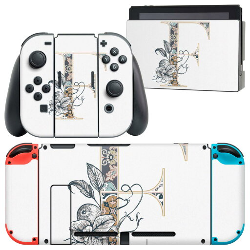 igsticker Nintendo Switch 用 デザインスキンシール 任天堂 ニンテンドー スイッチ 専用 本体ドック Joy-Con Joycon ジョイコン 専用 ゲーム機 カバー アクセサリー フィルム ステッカー 019150 フォント 文字 f アルファベット igsticker Nintendo Switch 用 デザインスキンシール 任天堂 ニンテンドー スイッチ 専用 本体ドック Joy-Con Joycon ジョイコン 専用 ゲーム機 カバー アクセサリー フィルム ステッカー 019150 フォント 文字 f アルファベット