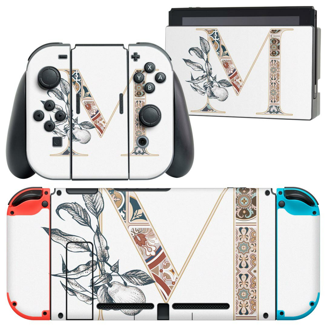 igsticker Nintendo Switch 用 デザインスキンシール 任天堂 ニンテンドー スイッチ 専用 本体ドック Joy-Con Joycon ジョイコン 専用 ..