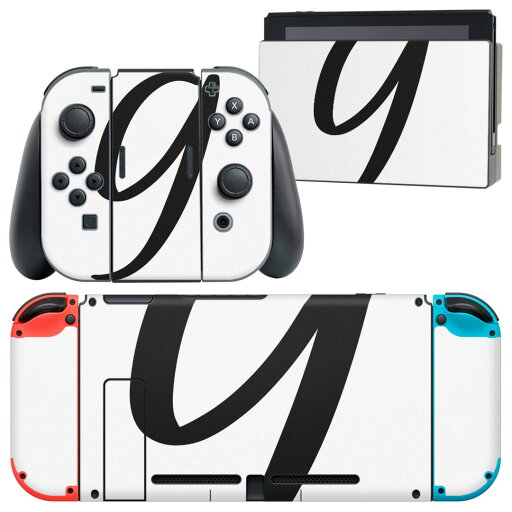 igsticker Nintendo Switch 用 デザインスキンシール 任天堂 ニンテンドー スイッチ 専用 本体ドック Joy-Con Joycon ジョイコン 専用 ゲーム機 カバー アクセサリー フィルム ステッカー 019216 フォント 文字 9 igsticker Nintendo Switch 用 デザインスキンシール 任天堂 ニンテンドー スイッチ 専用 本体ドック Joy-Con Joycon ジョイコン 専用 ゲーム機 カバー アクセサリー フィルム ステッカー 019216 フォント 文字 9