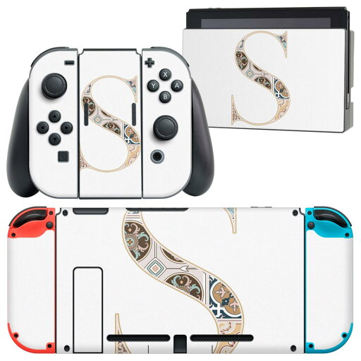 igsticker Nintendo Switch 用 デザインスキンシール 任天堂 ニンテンドー スイッチ 専用 本体ドック Joy-Con Joycon ジョイコン 専用 ゲーム機 カバー アクセサリー フィルム ステッカー 019262 フォント 文字 s アルファベット igsticker Nintendo Switch 用 デザインスキンシール 任天堂 ニンテンドー スイッチ 専用 本体ドック Joy-Con Joycon ジョイコン 専用 ゲーム機 カバー アクセサリー フィルム ステッカー 019262 フォント 文字 s アルファベット