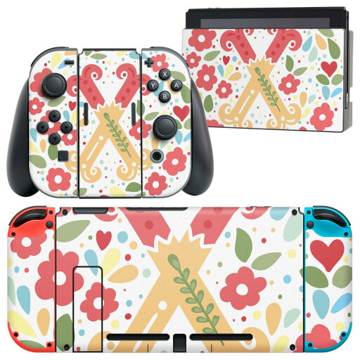 igsticker Nintendo Switch 用 デザインスキンシール 任天堂 ニンテンドー スイッチ 専用 本体ドック Joy-Con Joycon ジョイコン 専用 ゲーム機 カバー アクセサリー フィルム ステッカー 019293 フォント 文字 x アルファベット igsticker Nintendo Switch 用 デザインスキンシール 任天堂 ニンテンドー スイッチ 専用 本体ドック Joy-Con Joycon ジョイコン 専用 ゲーム機 カバー アクセサリー フィルム ステッカー 019293 フォント 文字 x アルファベット