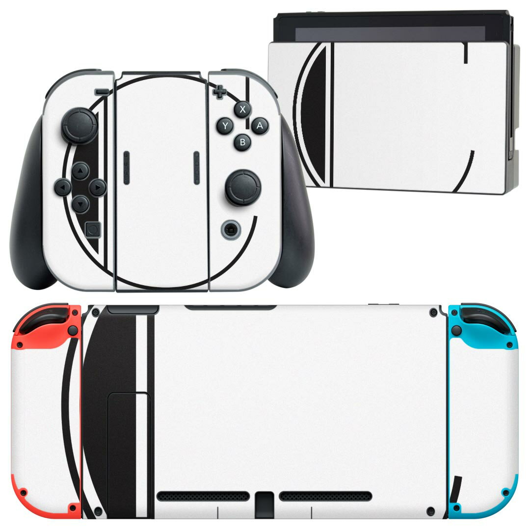 igsticker Nintendo Switch 用 デザインスキンシール 任天堂 ニンテンドー スイッチ 専用 本体ドック Joy-Con Joycon ジョイコン 専用 ゲーム機 カバー アクセサリー フィルム ステッカー 019344 フォント 文字 c アルファベット