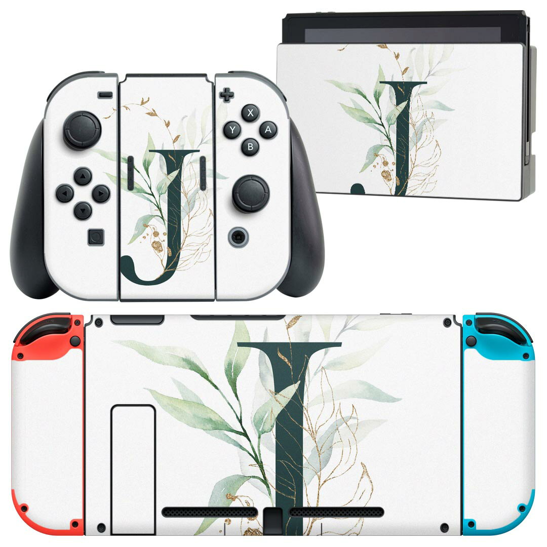 製品名 Nintendo Switch 本体裏面＆ドック正面＆ジョイコン専用 デザインスキンシール セット内容 Nintendo Switch 本体＆ドック＆ジョイコン用スキンシール（各1枚） ニンテンドースイッチ専用です。携帯機のSwitch LiteやProコンには対応していません。 商品特徴 再剥離性シートを素材に採用し、細かな位置調整がしやすく貼り直しが容易です。専用の業務プリンターを使い、商品画像と遜色のない美しい印刷仕上がり。 注意事項 画像はサンプルですので、ご覧の環境によっては多少色味に違いを感じる場合がございます。 イメージと違った、モニターと色味が異なるという理由での交換や返金はご対応出来かねます。スキンシールのみの販売で、ニンテンドースイッチ本体などは付属しません。シワができた場合、ドライヤーなどで軽く温め、外側に向けてシワを伸ばすように貼ってください。初回貼付時の位置調整や貼り直しは可能ですが、しっかりと押し付けて接着させた後の再剥離、再利用は保証しておりません。また接着部に油分や汚れが付着しますと角の部分は剥がれやすくなりますので、貼付時はあまり触れないようにご注意ください。無地のセミグロスシートにデザインをプリントした商品で、デコなどの加工はございません。 凹凸や光沢があるように見えたり布地や金属を素材にしたように見える商品もありますが、デザインの図版によるものです。印刷時に微妙な画像のズレが生じる場合がございます。ご注文後に1点1点制作する受注生産品の為、不良品以外のご返品や交換は固くお断りします。当店における繰り返しの実機テストでは問題ありませんでしたが、経過年数や使用環境により、シールを剥がす際に本体の塗装が一部剥がれる可能性があります。恐れ入りますが、万が一そのような状況になった場合でも当店ではゲーム機本体の保証は出来かねますので、予めご理解の上お求めください。 商品発送 完全受注生産のハンドメイド商品となりますので、既製品と比べて発送までお時間を頂いています。 基本的に決済確認後2?3営業日、最大で10営業日での発送となります。繁忙期や休業日明けの場合はさらに時間がかかる場合があります。 その際には別途メールにてご連絡致します。メール便の場合、発送日から到着までに2?4日ほどかかる場合が多く、紛失などの保障もご対応できかねます。あらかじめご了承下さい。