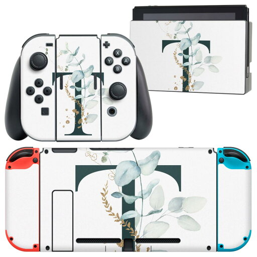 igsticker Nintendo Switch 用 デザインスキンシール 任天堂 ニンテンドー スイッチ 専用 本体ドック Joy-Con Joycon ジョイコン 専用 ゲーム機 カバー アクセサリー フィルム ステッカー 019398 フォント 文字 t アルファベット igsticker Nintendo Switch 用 デザインスキンシール 任天堂 ニンテンドー スイッチ 専用 本体ドック Joy-Con Joycon ジョイコン 専用 ゲーム機 カバー アクセサリー フィルム ステッカー 019398 フォント 文字 t アルファベット